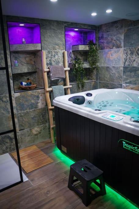 Apartmán Nuit De La Sagesse "Jacuzzi Terrasse Et Parking Prive" Rouen Exteriér fotografie