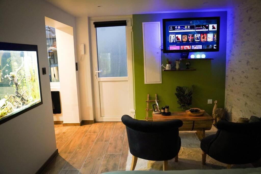 Apartmán Nuit De La Sagesse "Jacuzzi Terrasse Et Parking Prive" Rouen Exteriér fotografie
