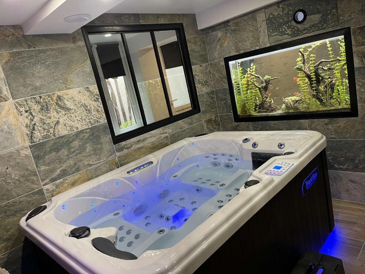 Apartmán Nuit De La Sagesse "Jacuzzi Terrasse Et Parking Prive" Rouen Exteriér fotografie